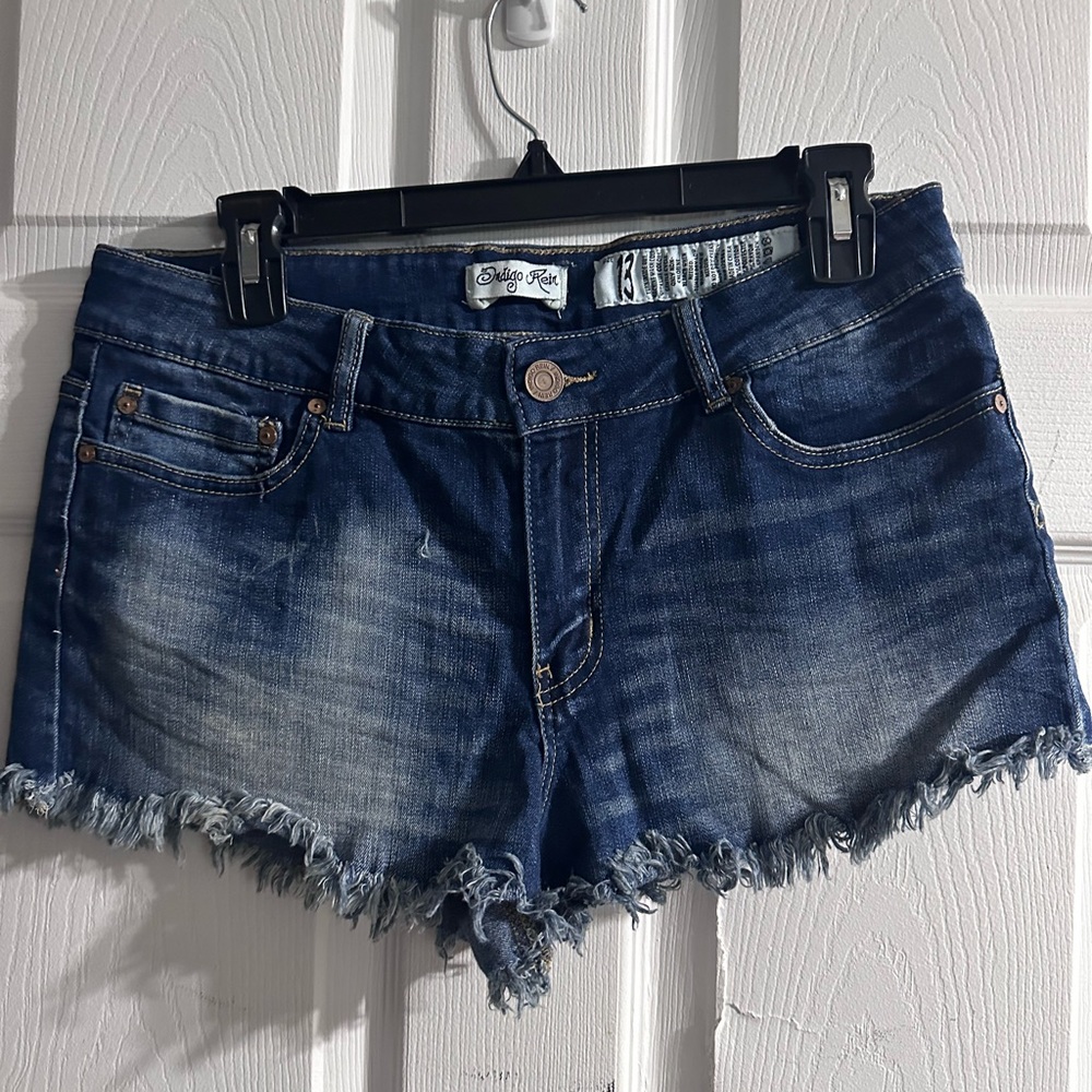 Kandy Kouture Blue Denim Shorts